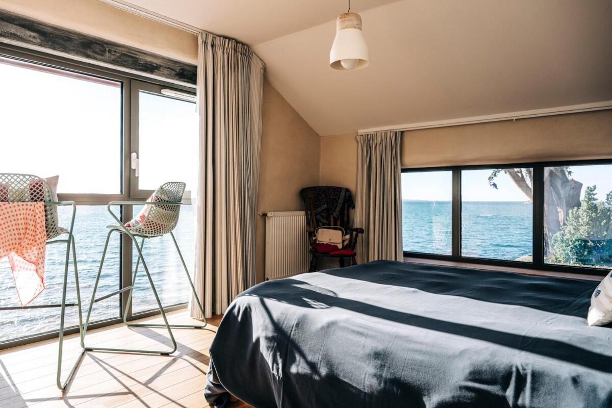 Le Chantier D 'Ernest- Loft T4 Les Pieds Dans L' Eau Carantec Exterior foto
