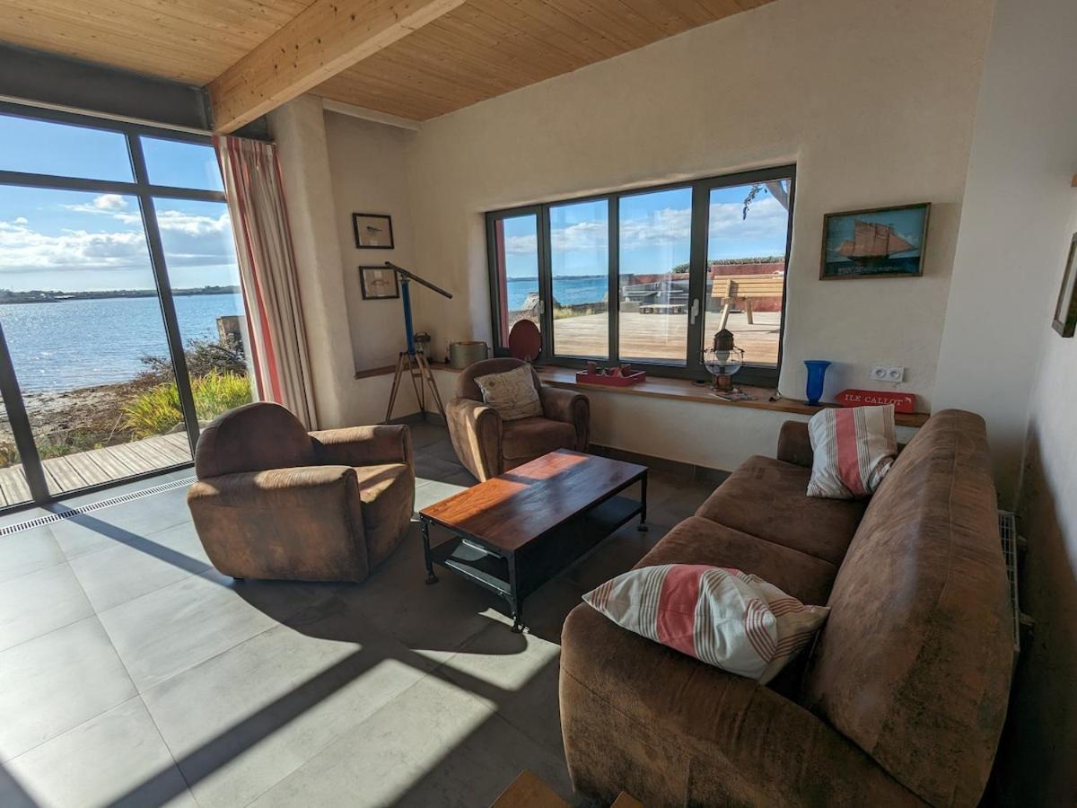 Le Chantier D 'Ernest- Loft T4 Les Pieds Dans L' Eau Carantec Exterior foto