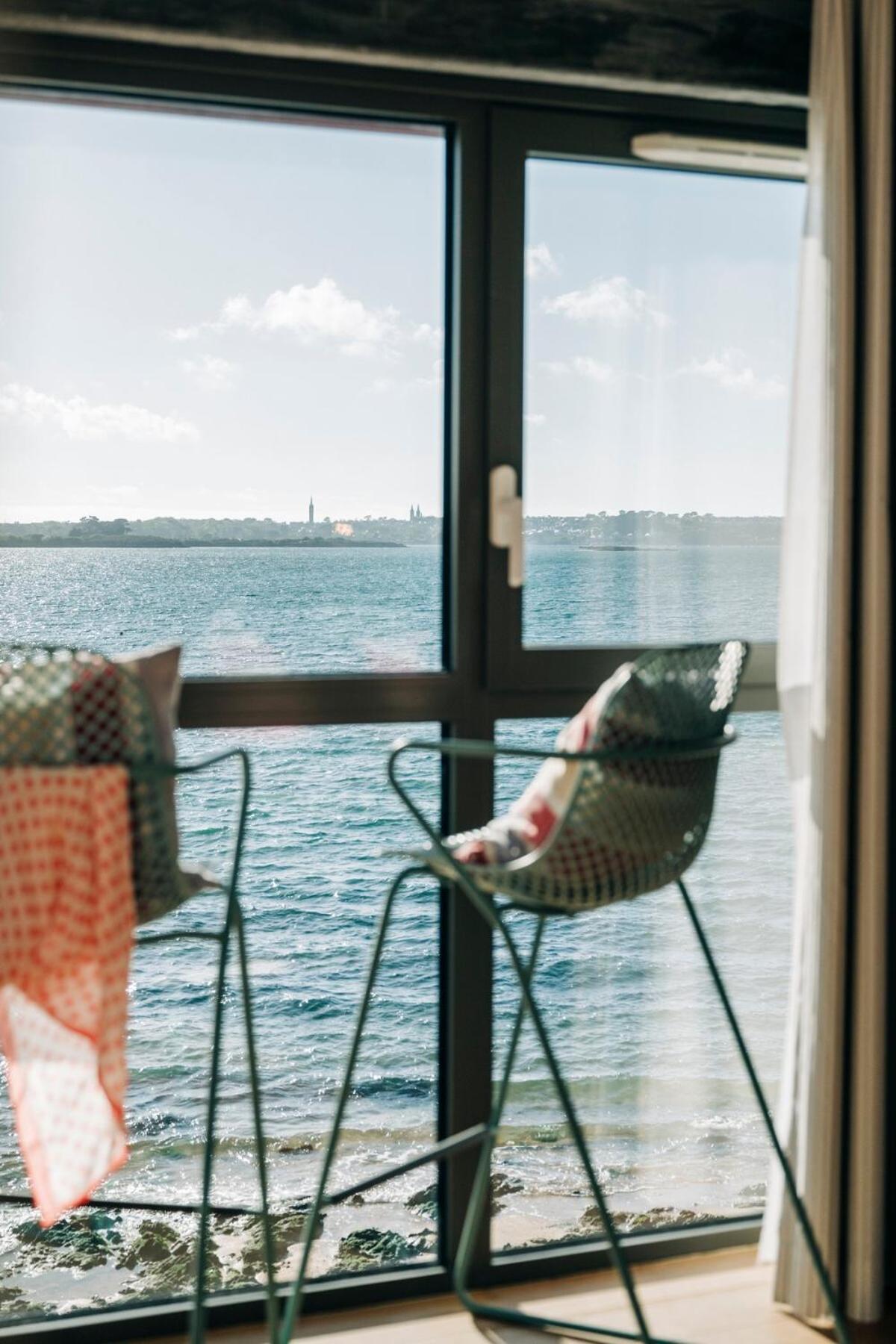 Le Chantier D 'Ernest- Loft T4 Les Pieds Dans L' Eau Carantec Exterior foto