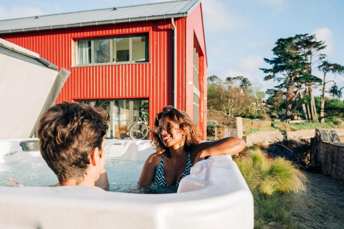 Le Chantier D 'Ernest- Loft T4 Les Pieds Dans L' Eau Carantec Exterior foto
