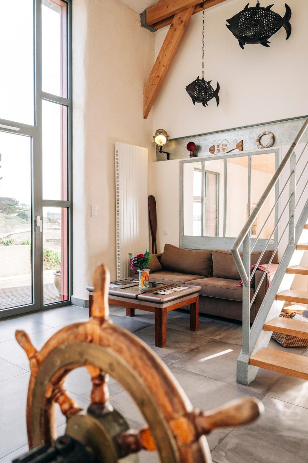 Le Chantier D 'Ernest- Loft T4 Les Pieds Dans L' Eau Carantec Exterior foto