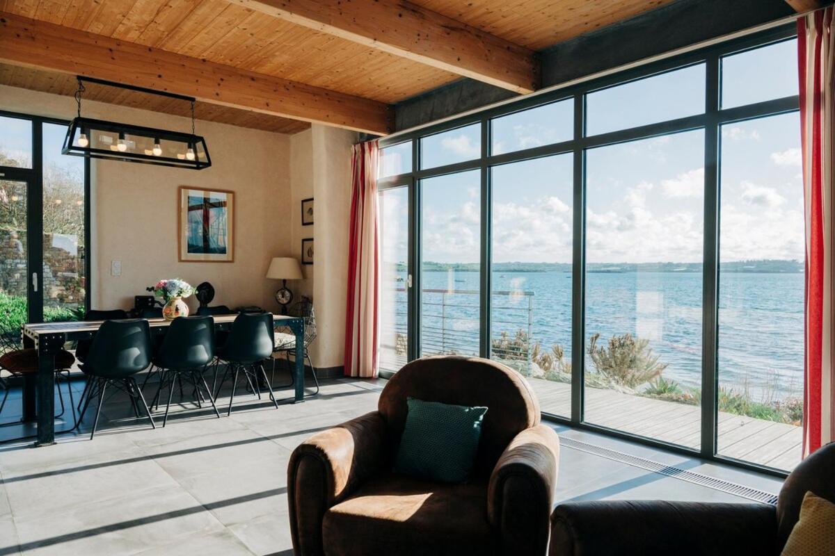 Le Chantier D 'Ernest- Loft T4 Les Pieds Dans L' Eau Carantec Exterior foto